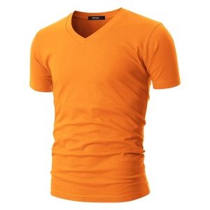GIVON Mens Slim Fit ComfortSoft Cotton Short Sleeve Lightweight V Neck‎ T-Shirt